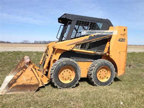 case 420 skid steer specifications